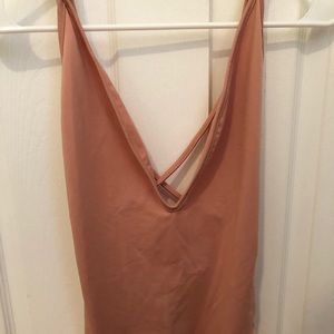 Size small pink bodysuit